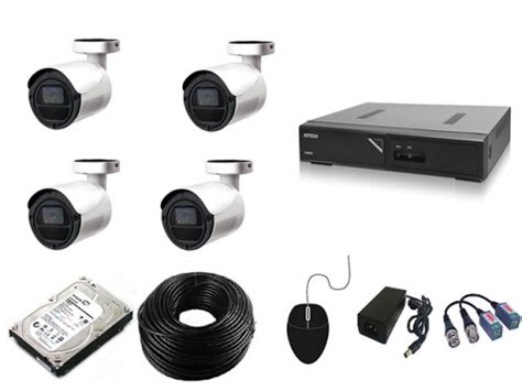 Avtech 4 Channel Cameras CCTV Package .